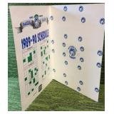 1989-90 Minnesota Timberwolves Inaugural Season Card Collecting Folder