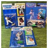 1993 Starting Lineup Frank Thomas Baseball Figure With Baseball Cards NIB includes no Mark Garciaparra and Travis FRYMAN