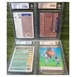 Beckett SLAB Lot of 4 MLB GREATS!