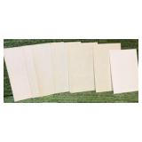 Lot of Vintage Players Baseball Great Hall of Famer 7 Cards