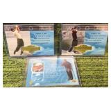 Set of 3 - 2004 Upper Deck Tiger Woods 'Etched in History' - #57,58,& 43