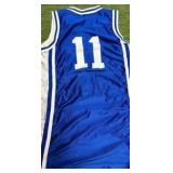 Vintage Bobby Hurley #11 Duke Pro Pak Blue Men's Jersey Size 38 NCAA USA