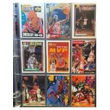 ALL Michael Jordan Binder, Chicago Bulls 6 Pages by 9 Cards per Page = 54 Cards in Total!  All throughout his career!