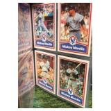 Mickey Mantle Booklet Cards & Story included! 5 Pages of Cards in Total