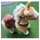 Pony Rider Gallop and Go Horse! Go up and down on saddle to move it !!  NICE