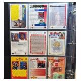 ALL Michael Jordan Binder, Chicago Bulls 6 Pages by 9 Cards per Page = 54 Cards in Total!  All throughout his career!