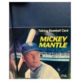 Mickey Mantle Booklet Cards & Story included! 5 Pages of Cards in Total