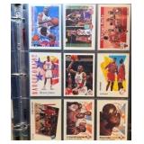 ALL Michael Jordan Binder, Chicago Bulls 6 Pages by 9 Cards per Page = 54 Cards in Total!  All throughout his career!