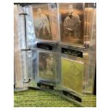 1996 Danbury Mint 22kt Gold Baseball Cards Set With Binder- Most Cards included,missing some.
