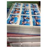 Three Large Books of 1991,92,93 Topps Baseball Mixed Lot in Binders, 3 Large Books Total