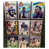 Vintage Minnesota Vikings Lot -NFL Football Cards