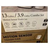 Motion Sensor Trash Can Set