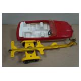 Vintage Tonka Boat with Trailer and Motor