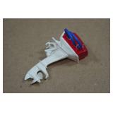 Vintage Tonka Boat with Trailer and Motor