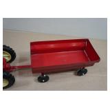 Vintage Ertl International Harvester Tractor and Wagon Set