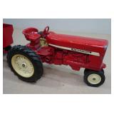 Vintage Ertl International Harvester Tractor and Wagon Set
