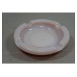 Antique Pink Milk Glass Ash Tray