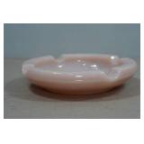 Antique Pink Milk Glass Ash Tray