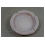 Antique Pink Milk Glass Ash Tray