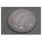 Antique Pink Milk Glass Ash Tray