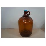 *2* Vintage Brown Glass Gallon Jugs