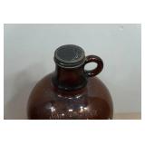 *2* Vintage Brown Glass Gallon Jugs