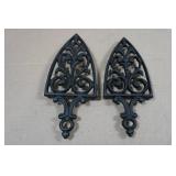 Vintage Griswold and Vulcan Hart Cast Iron Trivets