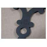 Vintage Griswold and Vulcan Hart Cast Iron Trivets