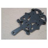 Vintage Cast Iron Trivets - One is Wilton