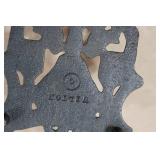 Vintage Cast Iron Trivets - One is Wilton
