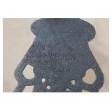 Vintage Cast Iron Trivets - One is Wilton