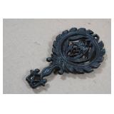 Vintage Cast Iron Trivets - One is Wilton