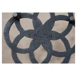 Vintage Wilton Mini Cast Iron Trivets