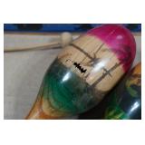 Vintage Wooden Maracas, Xylophone, and Melodee Bells