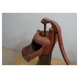 Antique Columbiana Cast Iron Pitcher Hand Pump