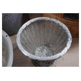 Vintage Buckets and Baskets