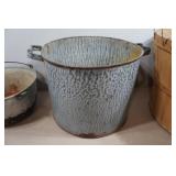 Vintage Buckets and Baskets