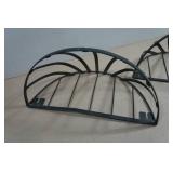 Set of Two Wire Wall Planters