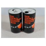 1978 Anoka Halloween Festival Beer Cans Produced by the August Schell Brewing Company