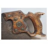 Vintage Disston & Sons Hand Saw