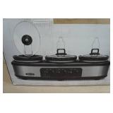 Bella Triple Slow Cooker and Server