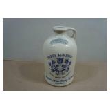 Vintage Henry McKenna Kentucky Straight Bourbon Whiskey Stoneware Jug