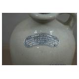 Vintage Henry McKenna Kentucky Straight Bourbon Whiskey Stoneware Jug