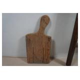 Antique Wood & Glass Washboard with Small Metal & Wood Washboard