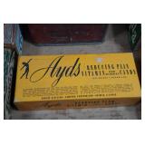 Vintage Cigar Boxes and Oil Can