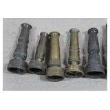 Vintage Brass Hose Nozzles