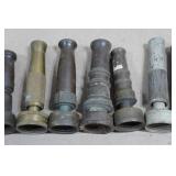 Vintage Brass Hose Nozzles