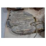 Vintage Leather Baseball Gloves and Mitt