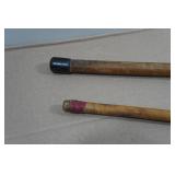 *2* Vintage Wooden Canes
