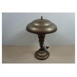 Antique Art Deco Brass Table Lamp